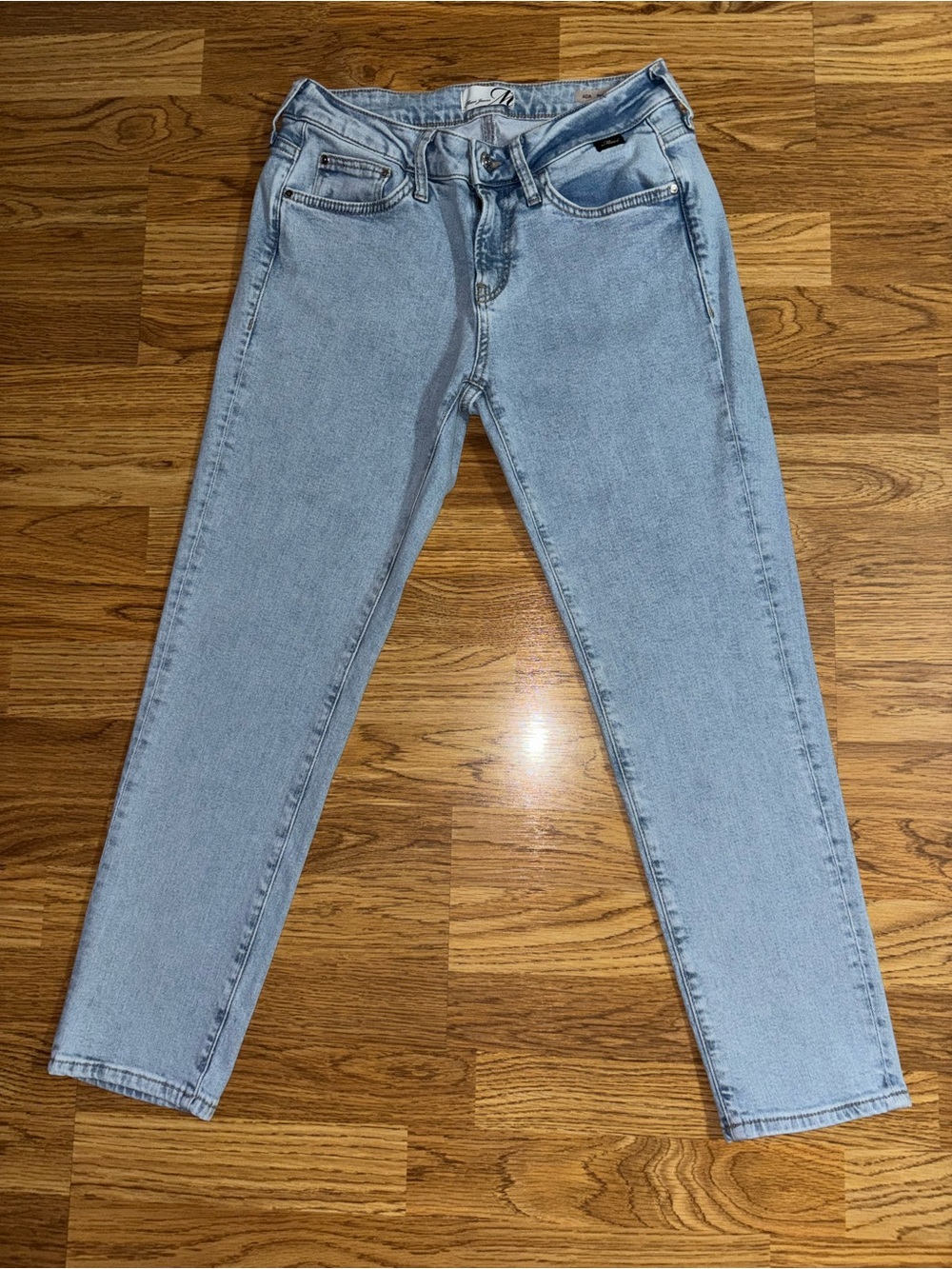 Mavi Jeans Ada Boyfriend Crop Women’s Waist 27 Length 27 Light Wash Denim